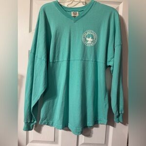 Southern Shirt Company long sleeve Jersey T-shirt Green Blue Adult S Women’s